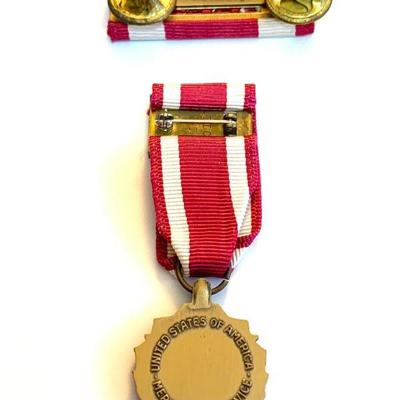 UNITED STATE OF AMERICA MERITORIOUS SERVICE MEDAL AND