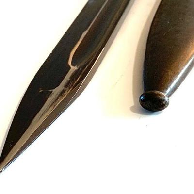WWII GERMAN K98 BAYONET, S/245 MATCHING NUMBERS