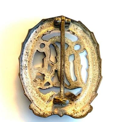 THIRD REICH BRONZE DRL SPORTS BADGE-WERNSTEIN JENA
