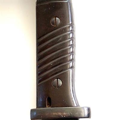 WWII GERMAN K98 MAUSER BAYONET WITH MATCHING SCABBARD