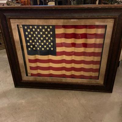 Framed Flag