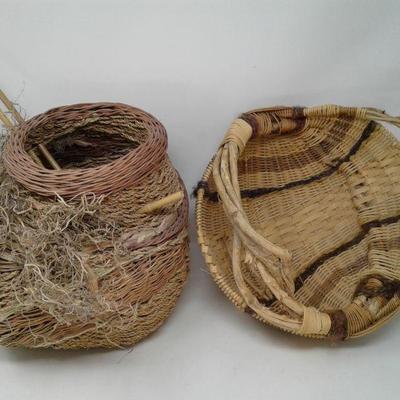 Two Nicely Woven Baskets