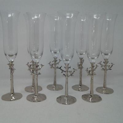 Michael Aram Champagne Flutes (Set of 8)