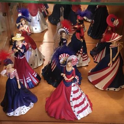 Kincade Coca Cola Catherine Dutchess of Cambridge Ladies of the Garden figurines