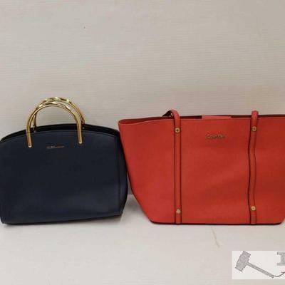 4107: 2 Assorted Purses
Two Assorted Purses Brands Include: Calvin Klein, and BCBGeneration