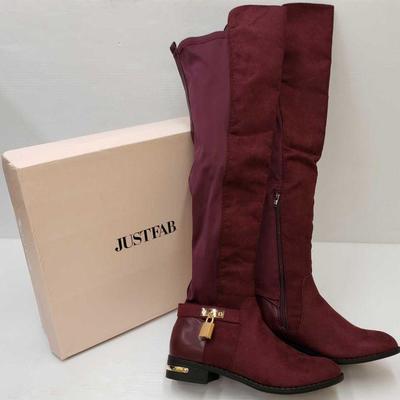 551: Justfab Flat Boot
Brand New Never Worn Justfab Flat Boots Size 9, Color Burgundy Comes with Original box. Retail Price 