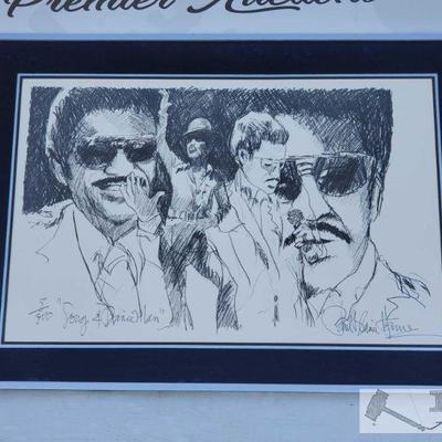 Sammy Davis Jr. "Song and Dance Man" by Paul Blaine Henrie, Signed and Framed
Paul Blaine Henrie's signed Sammy Davis Jr....