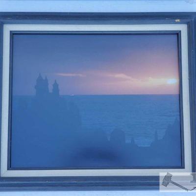 Castle by the Sea, Framed Print
Castle by the sea 16" x 20" print. 21" x 25" frame.