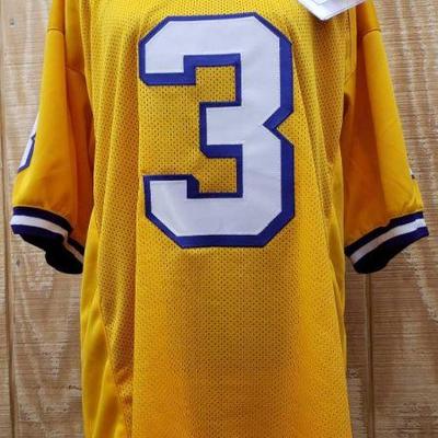 4421: Kevin Faulk New England Patriots Retired-LSU Jersey
Kevin Faulk New England Patriots Retired-LSU Jersey, Signed By Kevin Faulk, and...
