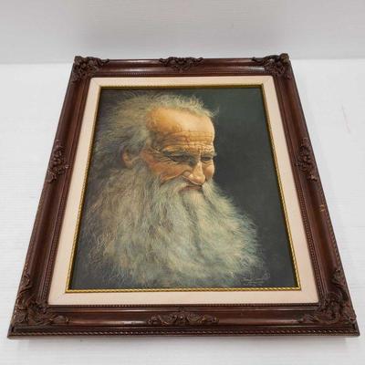 4437: Old Man Face Original Painting Great Quality
Old Man Face Original Painting Great Quality 19"Ã—23"