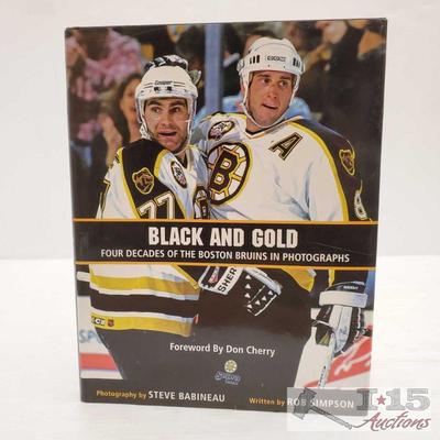 4408: Global Authentics COA Signed Boston Bruins Black and Gold Book
Global Authentics COA Signed Boston Bruins Black and Gold Book