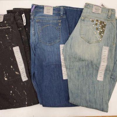 932: Brand New With Tags! 3 Pairs of Gypsy Soule Stretch Pants
3 Pairs of Gypsy Soule Stretch Pant All Sizes Include 4/27 and 4/27 L