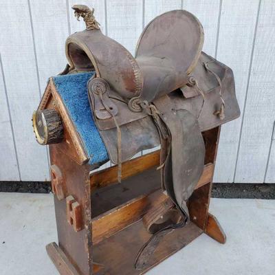 3701: Marks Bros Sado Co. Horse Saddle
Marks Bros Sado Co. Horse Saddle. *Saddle Stand NOT Included in sale*