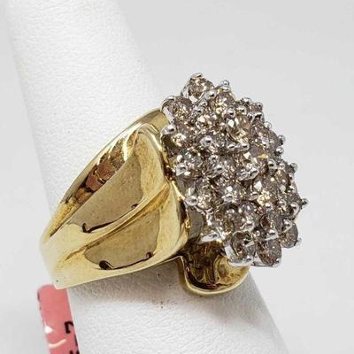 10k Gold Diamond Ring 7.5g
Weigh Approx 7.5g Size Approx 7