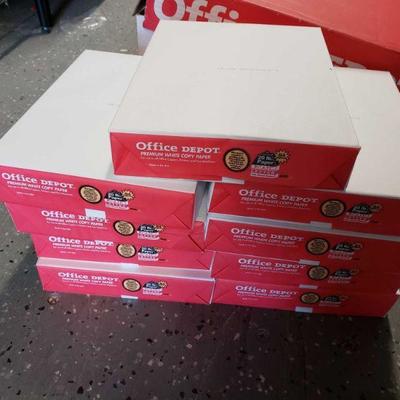 Office Depot Box of Copy Paper
Premium white copy paper. 9 reams of 500 sheets.