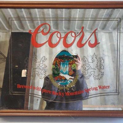 Coors Indoor Electric Mirror Sign
Measures approx 25