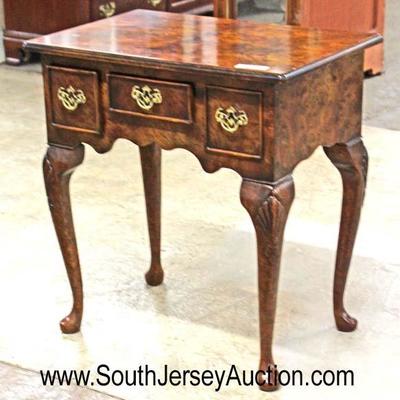  Petite Burl Walnut Queen Anne 3 Drawer Low Boy

Auction Estimate $100-$300 â€“ Located Inside 