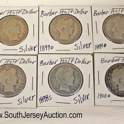  Selection of Silver Half Dollars

Auction Estimate $5-$10 ea. â€“ Located Glassware 