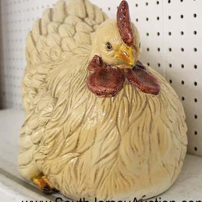  Selection of Decorator Items including Chicken and Pottery Bean Crock with Lid

Auction Estimate $10-$50 â€“ Located Glassware 