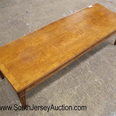  VINTAGE â€œHenredon Furnitureâ€ Banded Mahogany Coffee Table

Auction Estimate $100-$300 â€“ Located Inside 