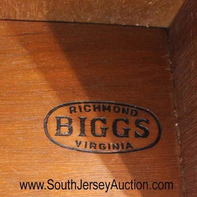  SOLID Mahogany â€œBiggs Furnitureâ€ Sheraton Style Chest

Auction Estimate $300-$600 â€“ Located Inside 