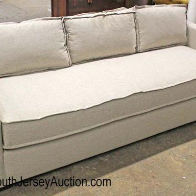  NEW Cream Color Upholstered Sofa

Auction Estimate $200-$400 â€“ Located Inside 
