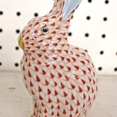  Porcelain â€œHerend Hungaryâ€ Decorative Rabbit

Auction Estimate $100-$200 â€“ Located Glassware 