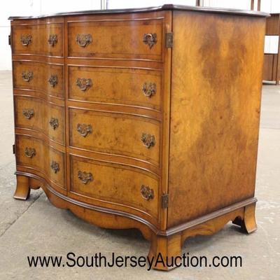  Burl Walnut Inlaid and Banded 2 Door Media Cabinet

Auction Estimate $200-$400 â€“ Located Inside 