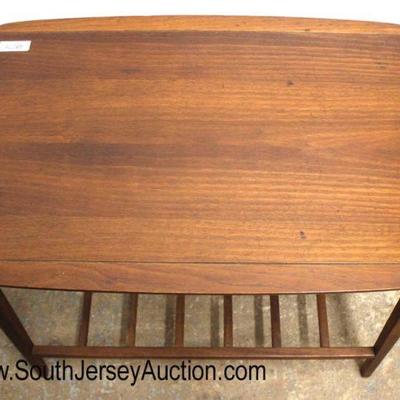  Mid Century Modern Danish Walnut Lamp Table

Auction Estimate $100-$200 â€“ Located Inside 
