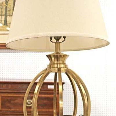  Modern Design Sphere Style Lamp with Shade

Auction Estimate $100-$300 â€“ Located Inside 