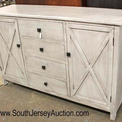  NEW Rustic Farm Style Contemporary 2 Door 4 Drawer Buffet

Auction Estimate $200-$400 â€“ Located Inside 