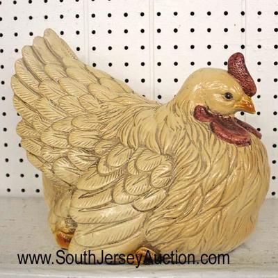  Selection of Decorator Items including Chicken and Pottery Bean Crock with Lid

Auction Estimate $10-$50 â€“ Located Glassware 