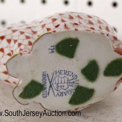  Porcelain â€œHerend Hungaryâ€ Decorative Rabbit

Auction Estimate $100-$200 â€“ Located Glassware 