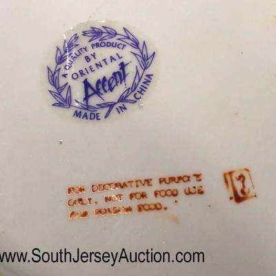  â€œQuality Product by Oriental Accentâ€ Porcelain Vase

Auction Estimate $20-$40 â€“ Located Glassware 