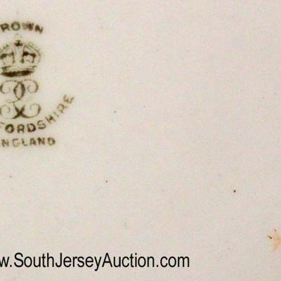  Set of 4 â€œCrown Staffordshireâ€ Hand Painted Decorative Plates

Auction Estimate $50-$100 â€“ Located Glassware 