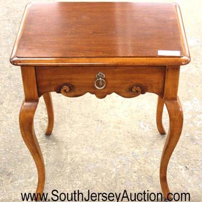  SOLID Cherry â€œLexington Furnitureâ€ Country French One Drawer Night Stand

Auction Estimate $100-$200 â€“ Located Inside 