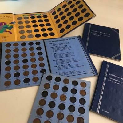 Penny and Quarter Coin Books