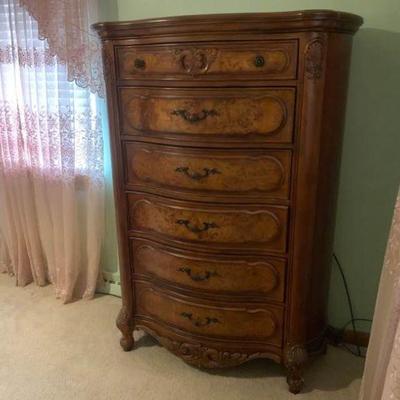 Tall Six-Drawer Chest of Drawers