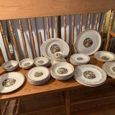 Various Early American Pattern China