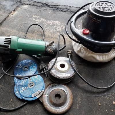 Angle Grinder and Buffer/Polisher