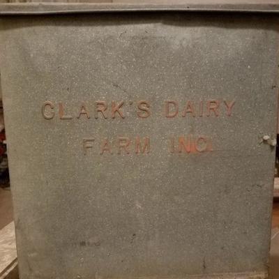 Vintage Milk Box