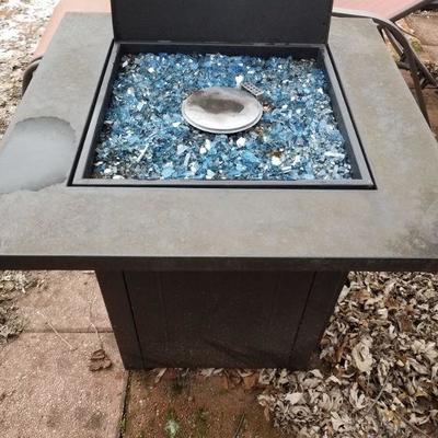 Gas Firepit Table