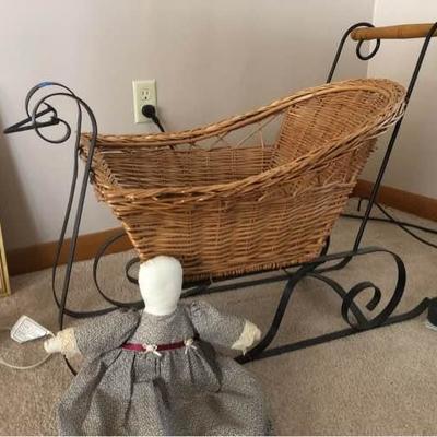 Sleigh Plus Doll