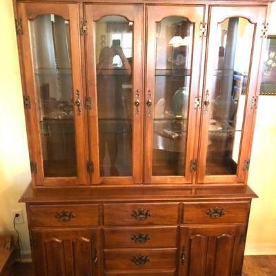 Matching 2-Piece Hutch (can be separated) - $325