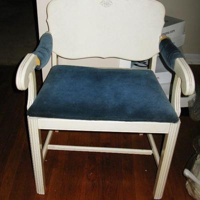 large size painted white chair   BUY IT NOW $ 38.00