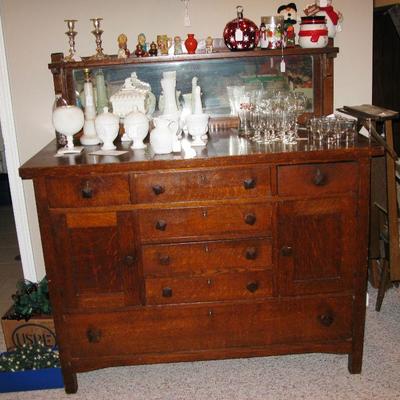 mission style sideboard  BUY IT NOW $ 485.00
