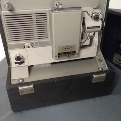 Vintage Aimcee AMC Film Projector with Case Model 35