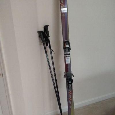 Rossignol Cross Country Skis and Scott Poles