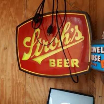 Steph's beer lighted sign