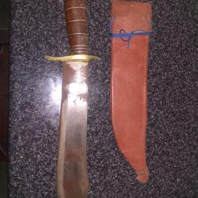 Hand made Bowie knife